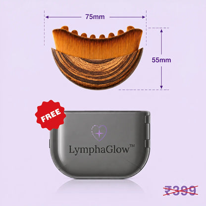 LymphaGlow™ Lymphatic Contour Face Brush