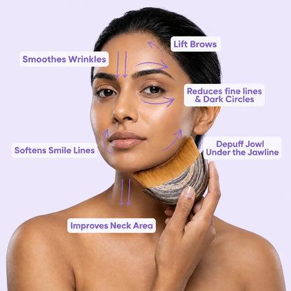 LymphaGlow™ Lymphatic Contour Face Brush