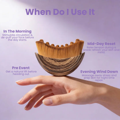 LymphaGlow™ Lymphatic Contour Face Brush